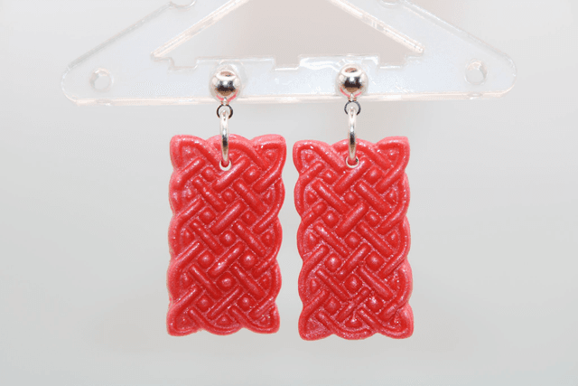 Imbolc Celtic sailor&#039;s knot earrings 